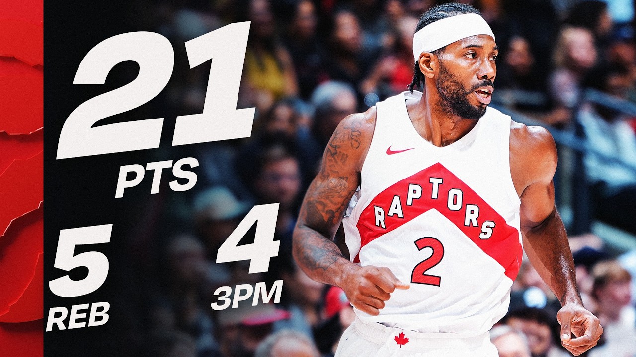 Kawhi Leonard Makes his Raptors Preseason Debut | October 13, 2026